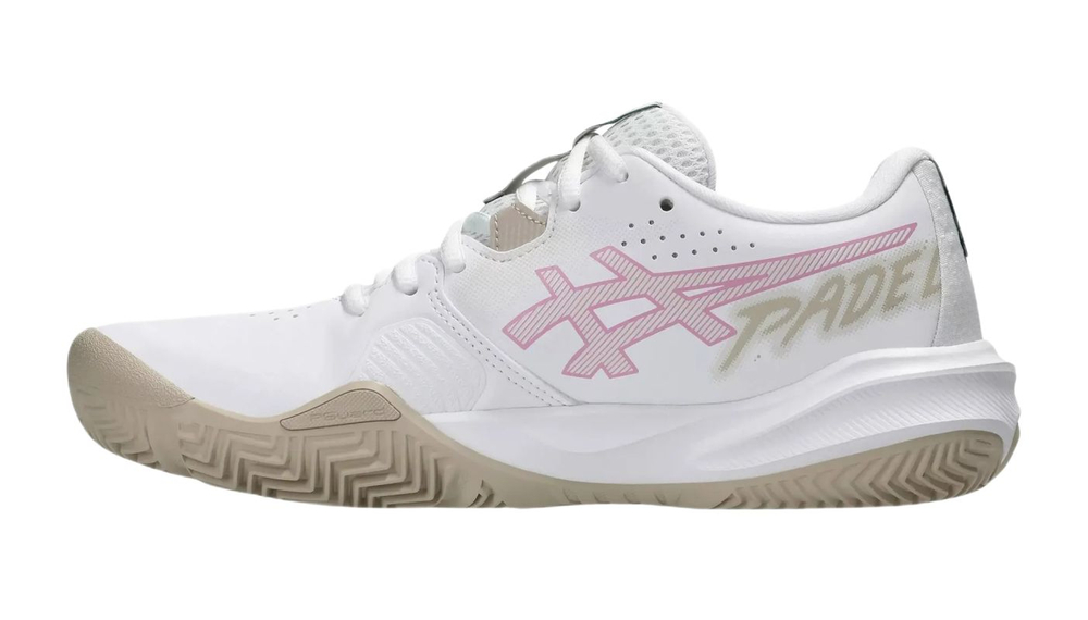 Женские кроссовки для Падел Asics Gel-Challenger 15 Padel - white/bubblegum