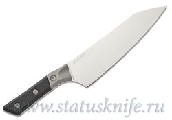 Нож Microtech Kitchen Santoku Bolster Black 3000B-10BKфотография - 2