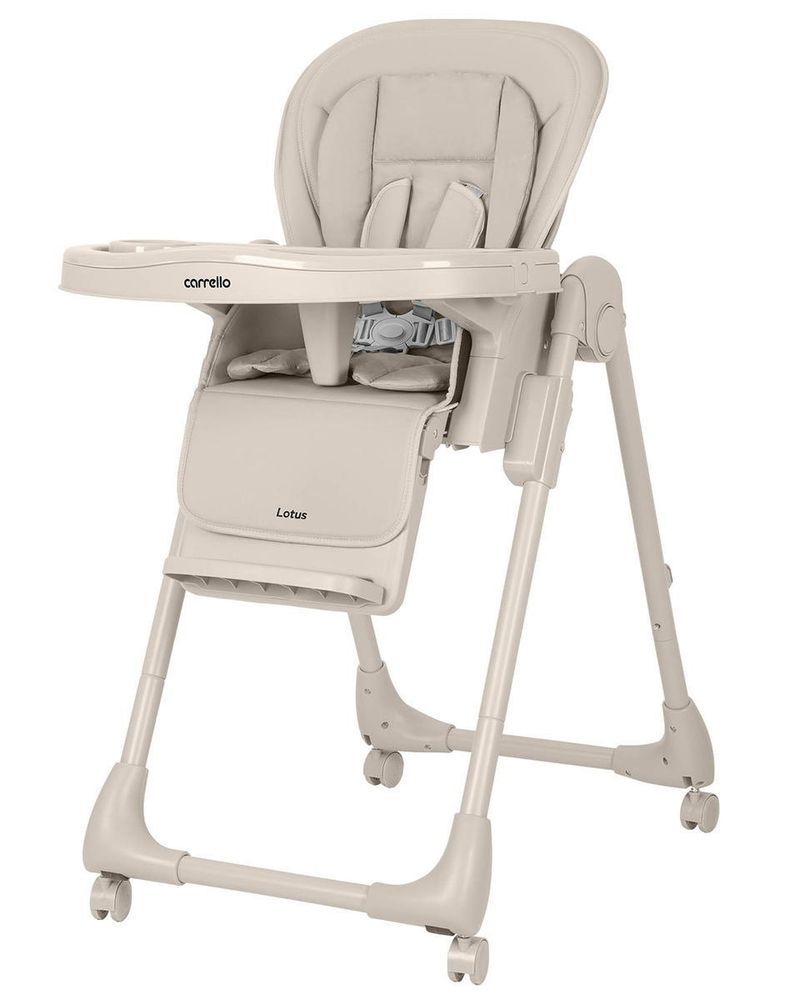 Стульчик для кормления Carrello CRL-12101 Lotus Dune Beige Стульчик для кормления Carrello CRL-12101 Lotus Dune Beige