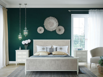 Кровать Riverdi с изножьем