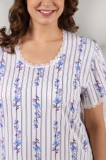 Ночная сорочка Нэнси-1 Виотекс СИНИЙ