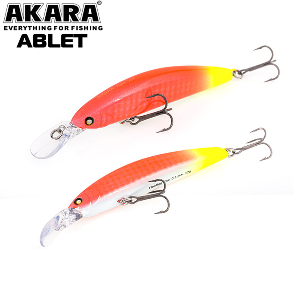 Воблер Akara Ablet 90F 12гр. (3/7 oz 3,5 in) A160