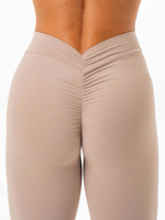 Леггинсы RYDERWEAR NKD V Scrunch Almond