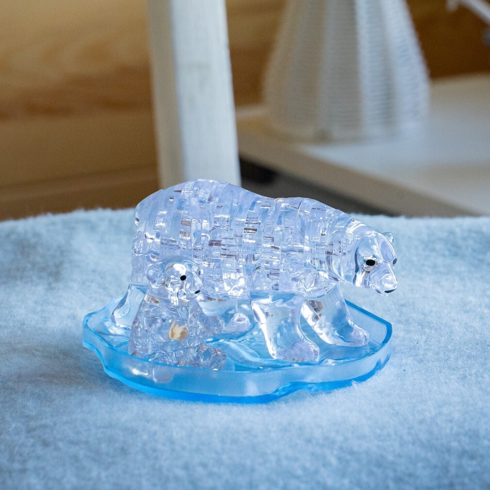 Два белых медведя, 3D-головоломка