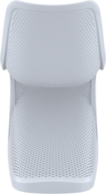 Стул пластиковый Siesta Contract Bloom, серебристый