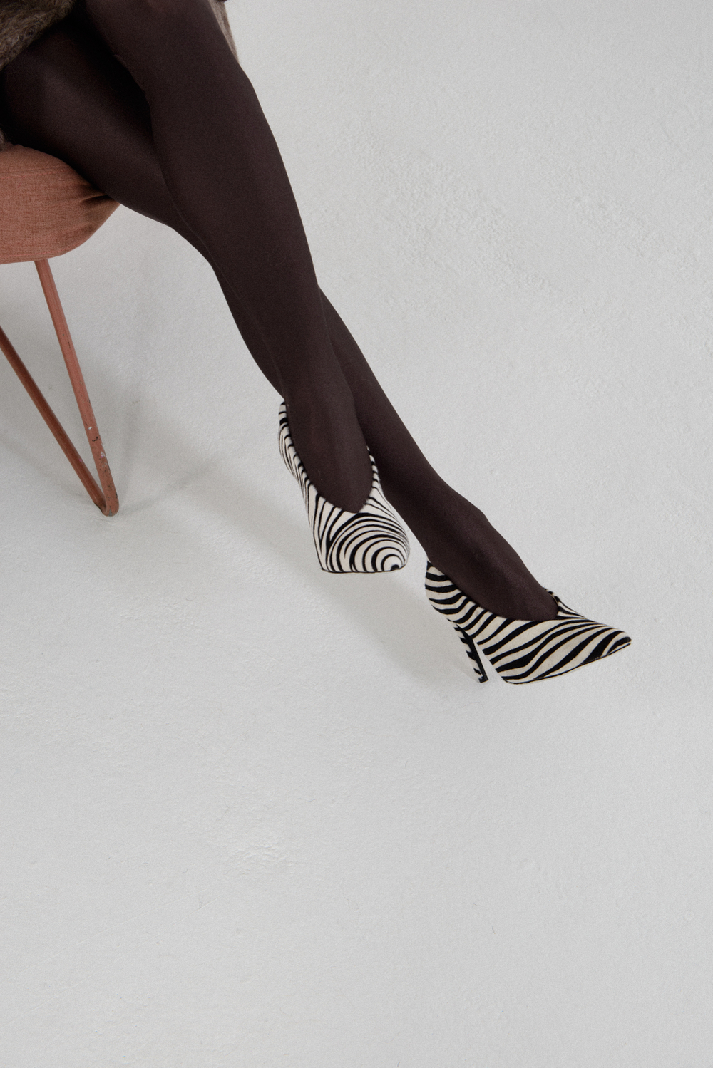 Туфли BARBARA ZEBRA