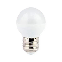 10 шт Лампа светодиодная Ecola шар G45 E27 5W 2700K 4K 75x45 Light TF7W50ELC