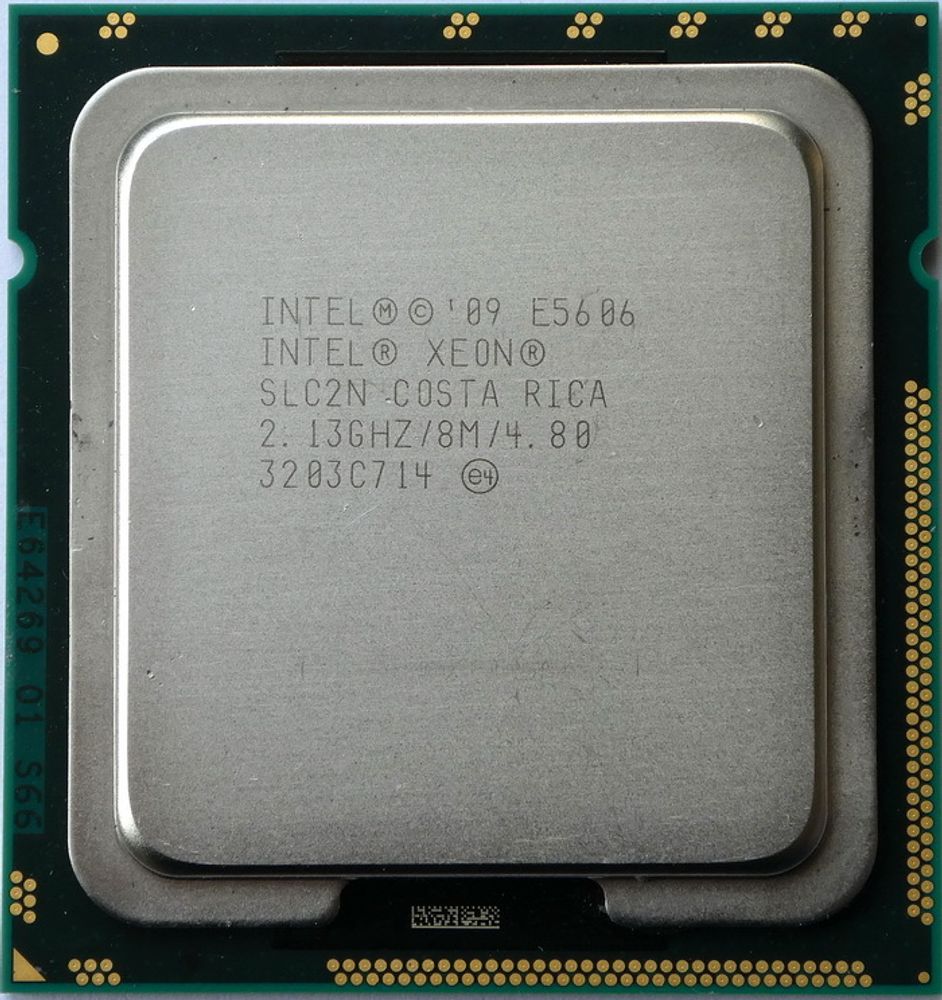 Процессор IBM Option KIT INTEL XEON QUAD CORE PROCESSOR E5606 2.13GHZ 8MB SMART CACHE 4.8GT/S QPI TDP 80W FOR SYSTEM X3650 M3 81y6539