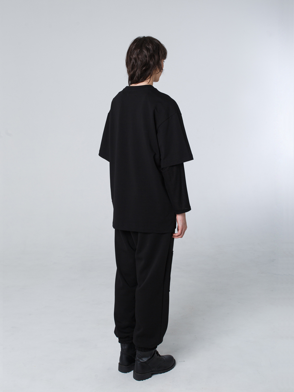 Футболка с набойкой "Райтер". Черная