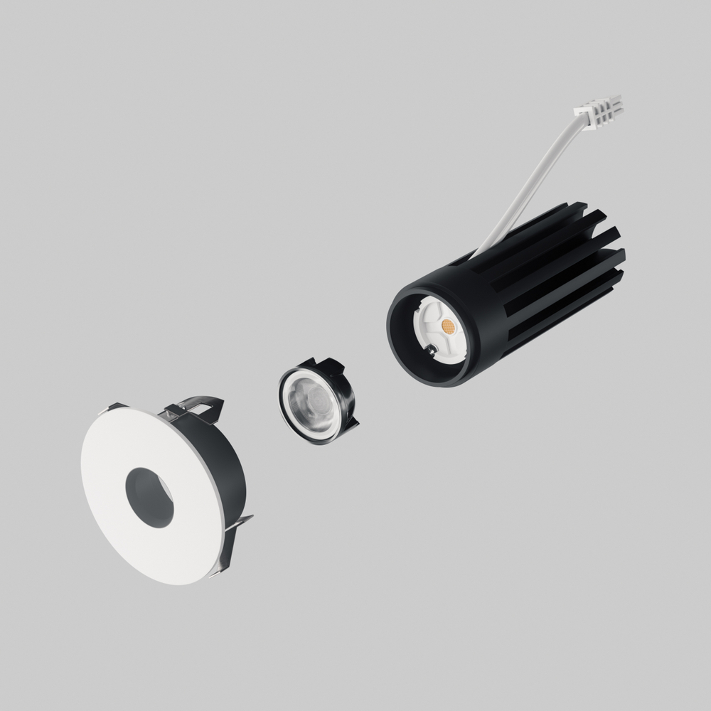 074346 Светильник SPIRA SLIM LED 7W 490LM 24G БЕЛЫЙ 4000K