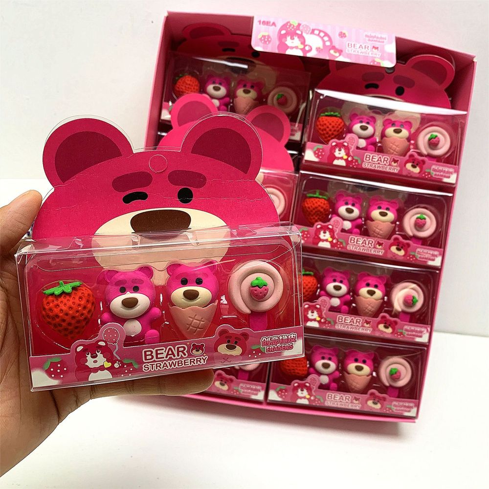 Набор стирательных резинок &quot;Lotso and friends&quot;