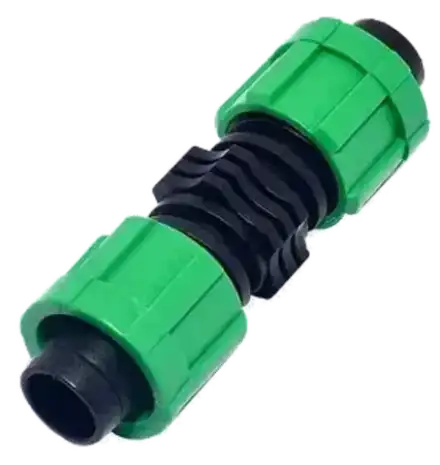 Ремонтный соединитель для капельной ленты зеленый (Китай)