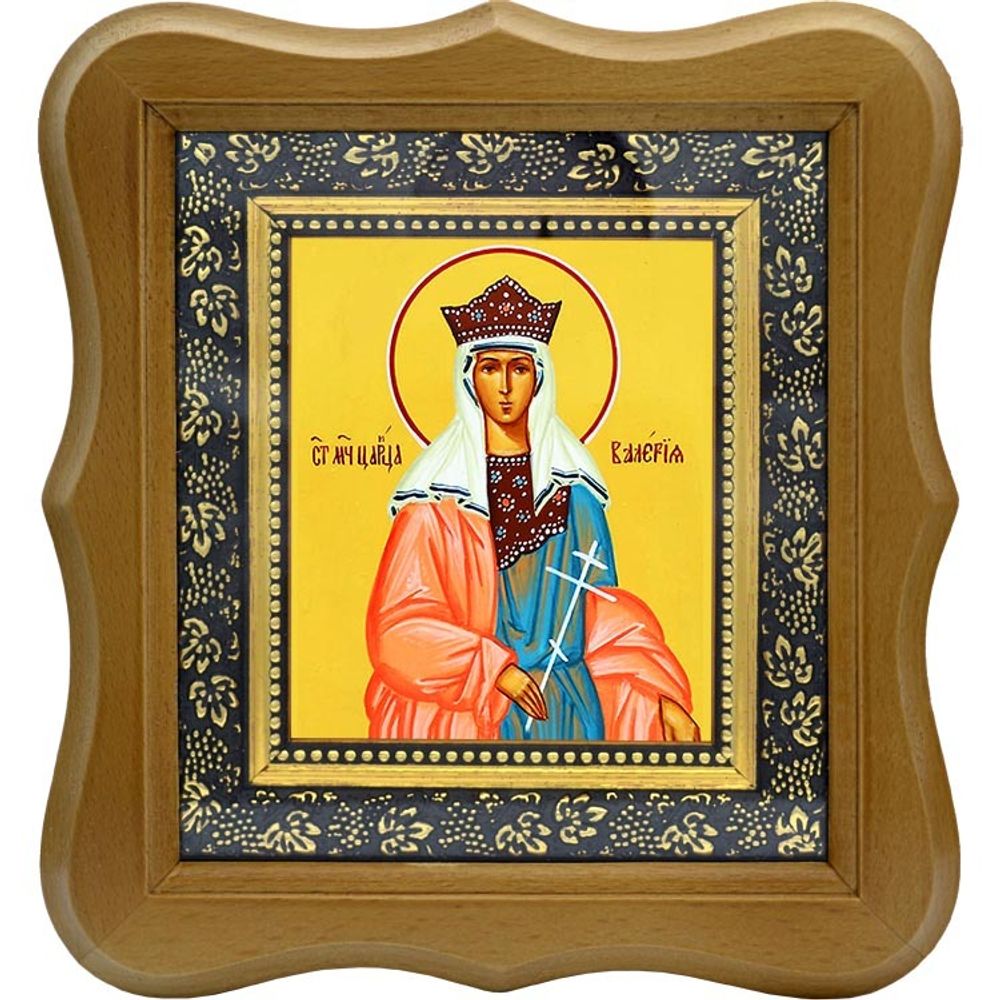 Валерия Римская, мученица, царица. Икона на холсте.