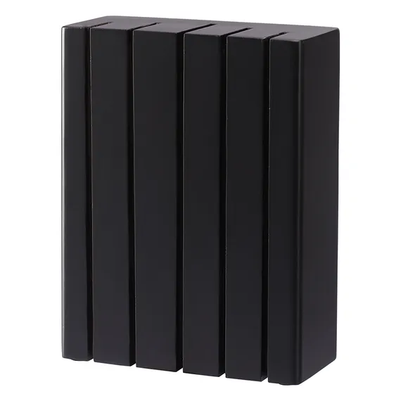 Подставка для ножей hevea, черная