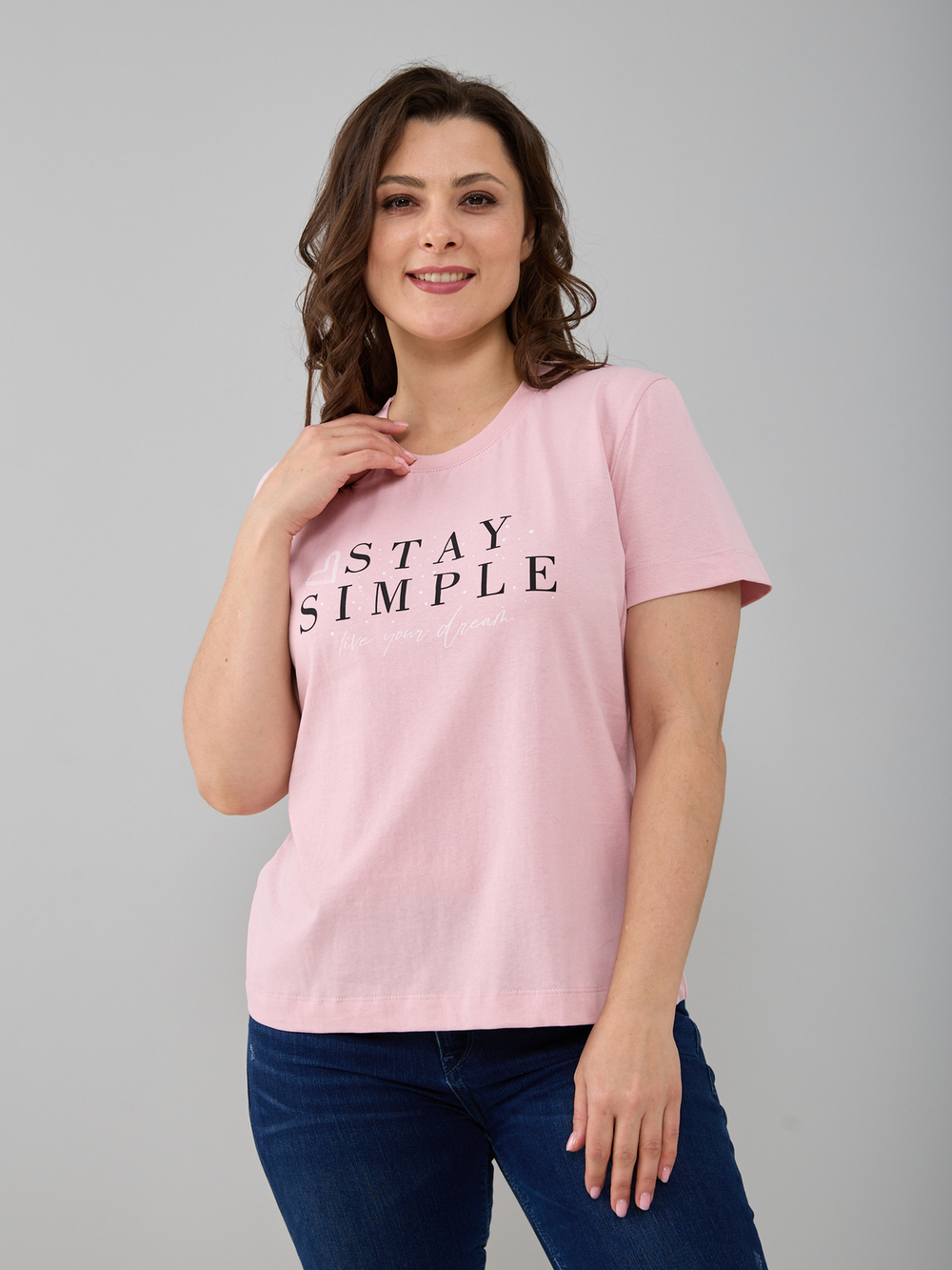 Футболка Фк-103П/пыльнорозовый