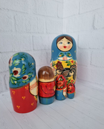 Матрешка "с курочкой" традиция 5мест