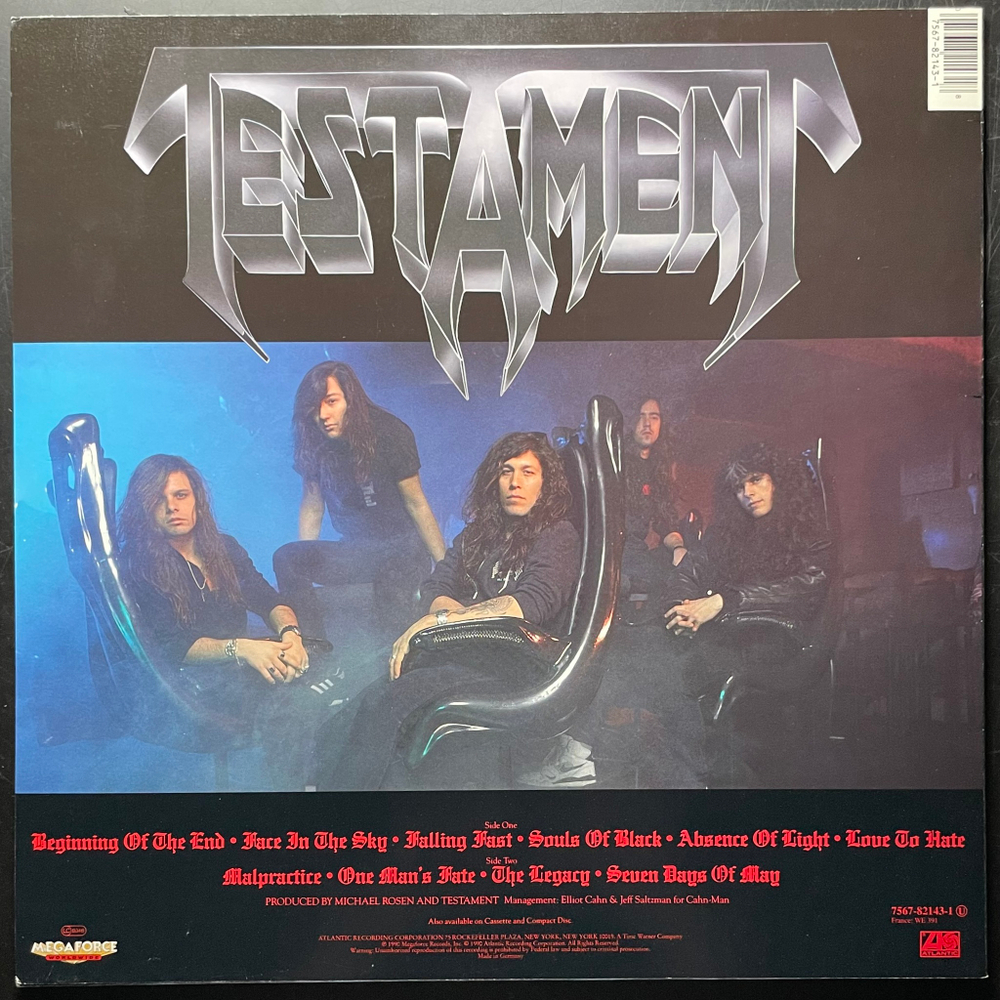 Testament – Souls Of Black (Германия 1990г.)