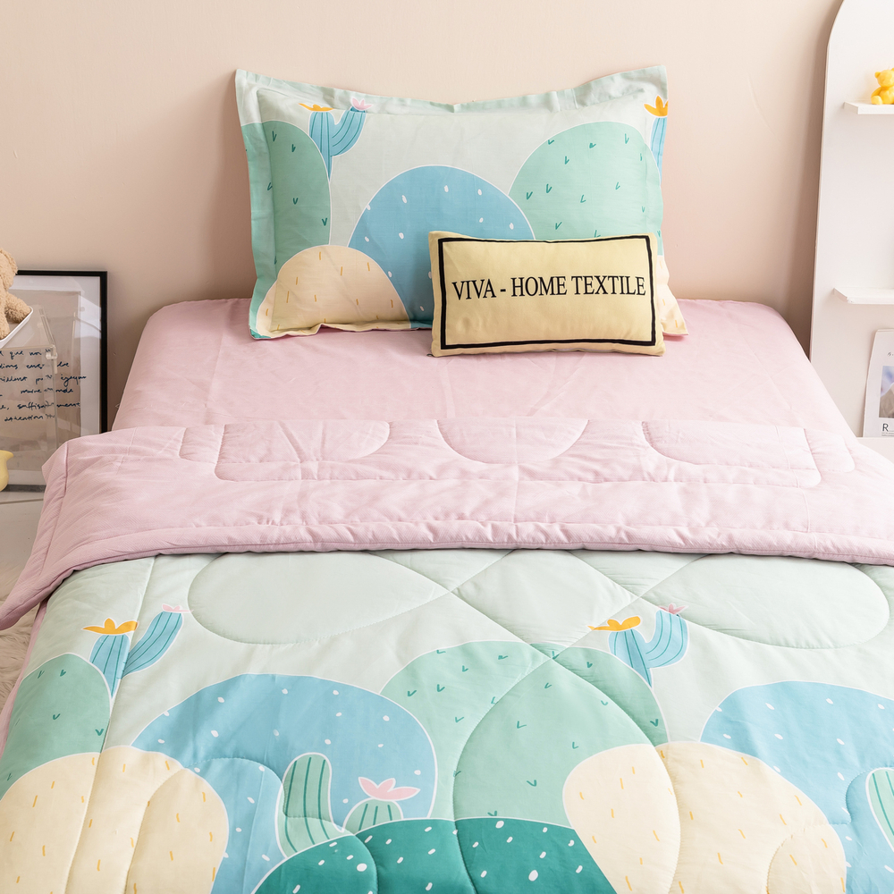 Комплект постельного белья Сатин с Одеялом Young 100% хлопок OBK009