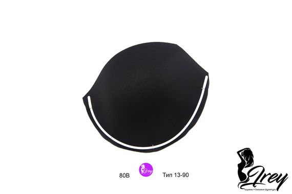 Чашки спейсер балконет СМ-24, 80В-85А-75С-70D, черный 170