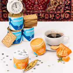 Арахисовая паста 200гр для тостов, слайсов и в каши