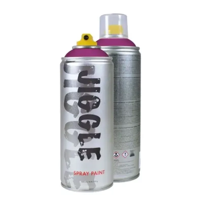 Аэрозольная краска для граффити в баллончике JIGGLE PRO суперматовая, 520 мл, FANDANGO / Фанданго - 2 шт