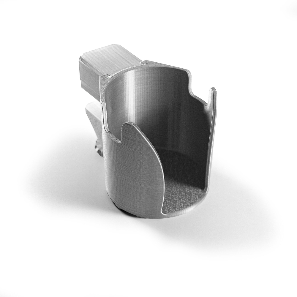 Подставка для кружки/стакана с креплением к столешнице, серая