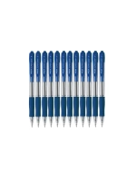 Ручка шариковая Super Grip F автомат, синяя 12 шт.