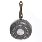 Сковорода глубокая 24см «ONYX» со стеклянной крышкой, ручка съемная JO-124-21