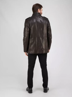 Кожаная куртка демисезонная пальто