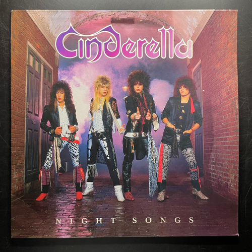 Cinderella ‎– Night Songs (Голландия 1986г.)