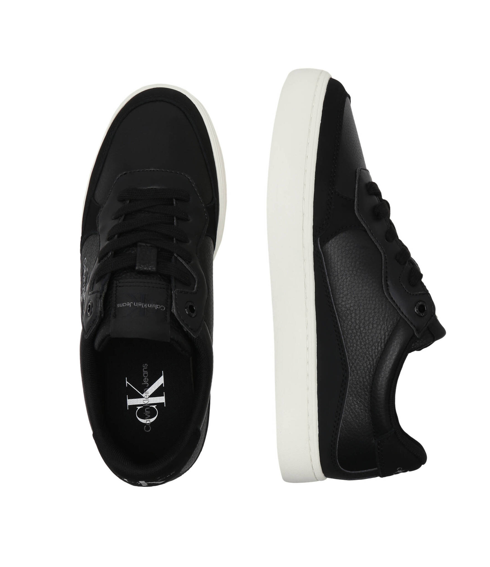 Кожаные кроссовки classic cupsole low lth ml fad CALVIN KLEIN JEANS - черный(YM0YM00885)