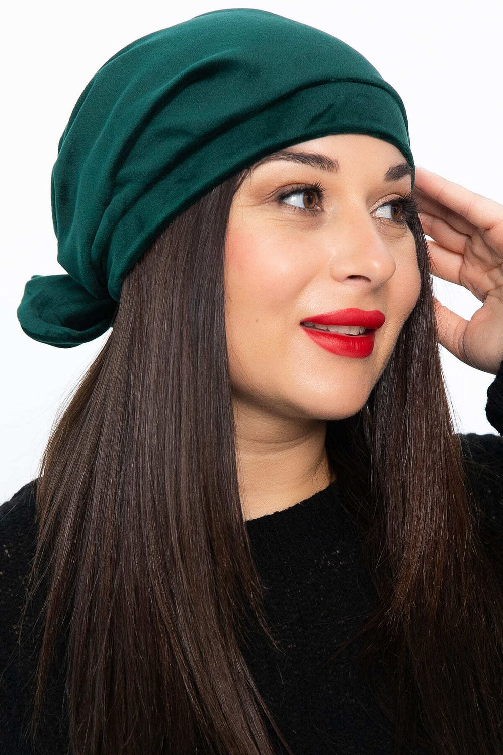 Чалма с бантом (зеленая) ЧБ6-23М LT Collection