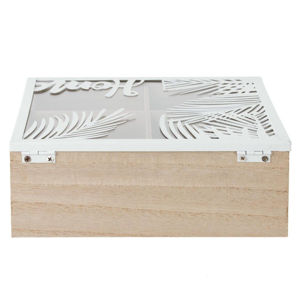 GAEM Шкатулка для чайных пакетиков, L20 W20 H7,5 см