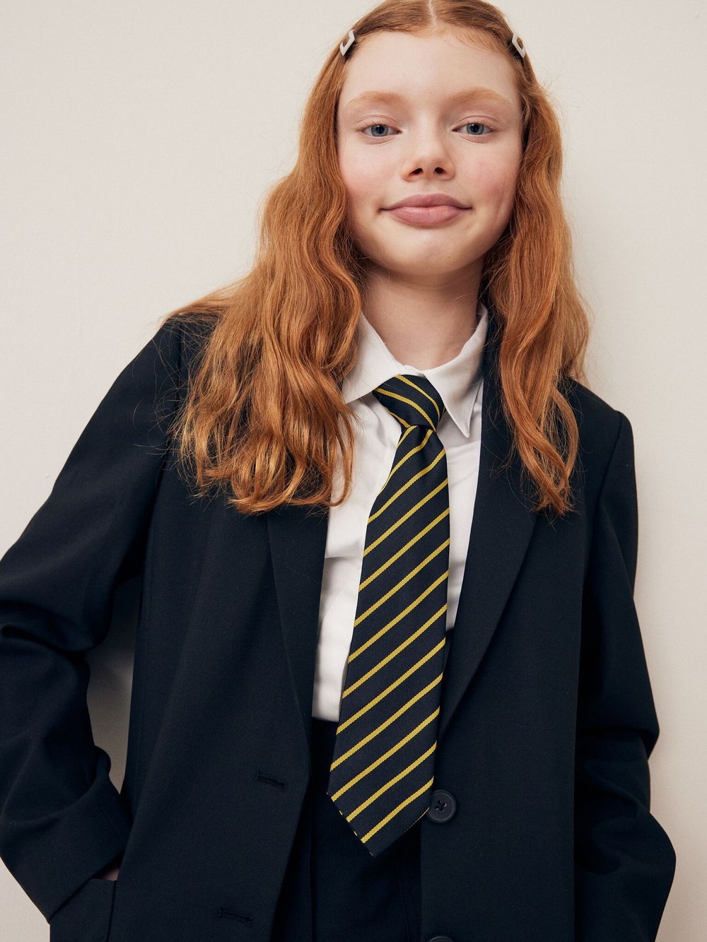 Пиджак школьный для девочки Next Q90-234, Черный