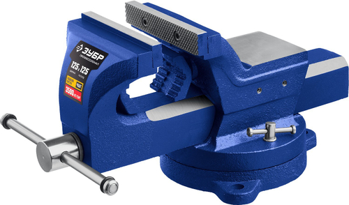 Слесарные тиски ЗУБР ПРОФЕССИОНАЛ 125 мм