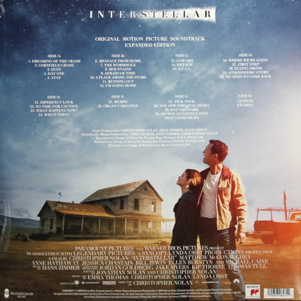 Soundtrack / Hans Zimmer: Interstellar (Expanded Edition)(4LP)