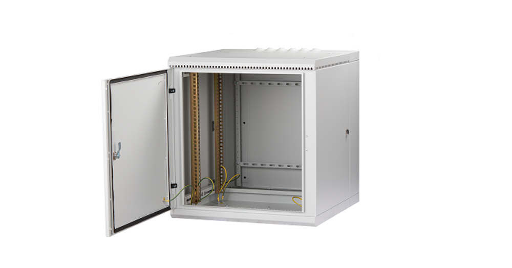 Шкаф настенный 19", 18U TLK TWM-186060-M-GY