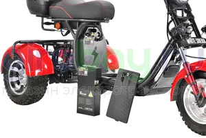 Электроскутер WHITE SIBERIA PRO TRIKE 3000W OFF-ROAD (Красный) фото №11