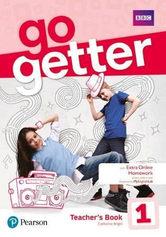 GoGetter 1 Teacher&#39;s Book with MyEnglish Lab &amp; Online Extra Home Work + DVD-ROM Pack