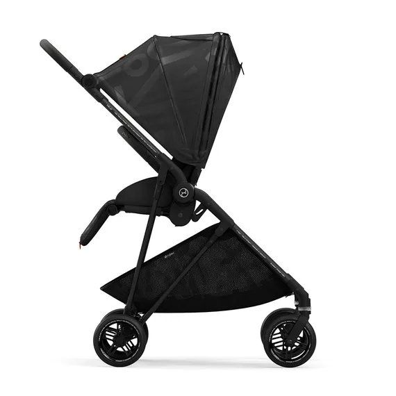 Детская коляска Cybex Melio 2 в 1 Street Real Black