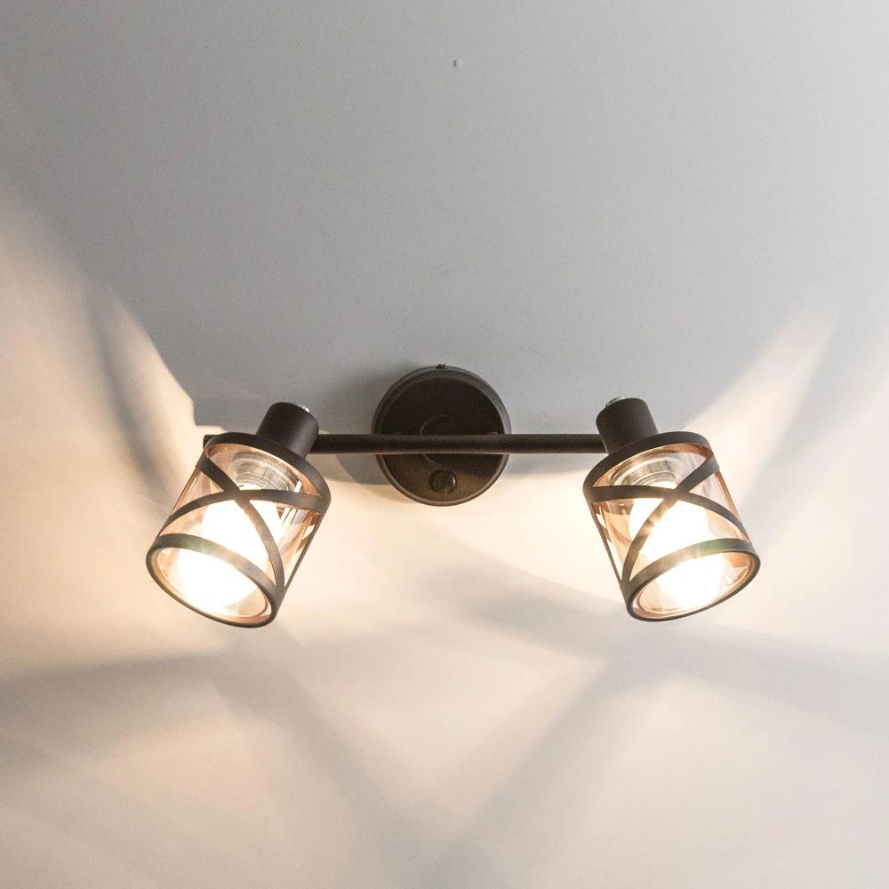 Citilux Гессен CL536625 Спот поворотный с выключателем Венге