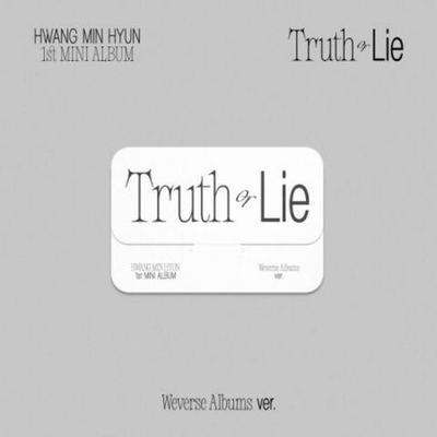 Альбом HWANG MIN HYUN - Truth or Lie 1st Mini Album WVS ALBUMS Version