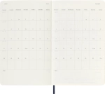 Еженедельник на 2025-2026 гг Moleskine Academic Soft WKNT (DSB2018WN3) 13х21см, мягкая обложка, синий сапфир