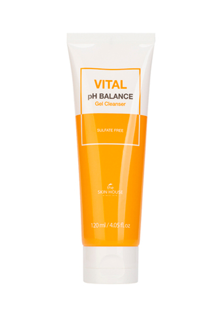 The Skin House Vital pH Balance Gel Cleanser Очищающий гель для умывания с витаминами и муцином улитки