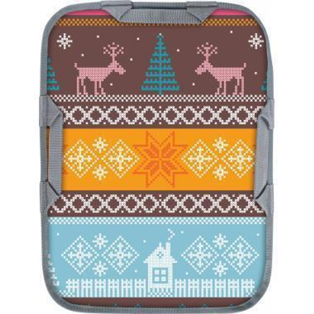 Ледянка мягкая 400х540мм принт: медвежата на синем