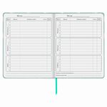 Дневник 1-4 класс 48 л., обложка кожзам (твердая), застежка, ЮНЛАНДИЯ, "ПАНДА", 105956