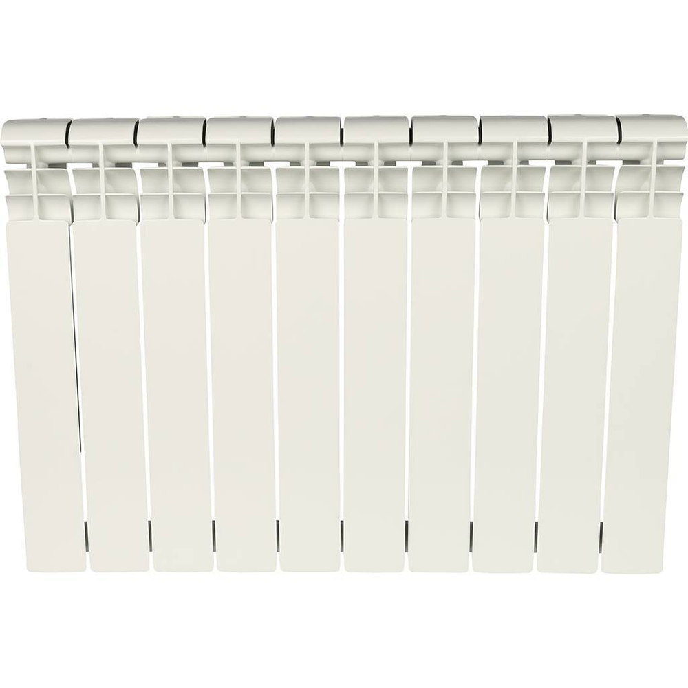 ROMMER AL500-80-80-100 10 секции радиатор алюминиевый (RAL9016)