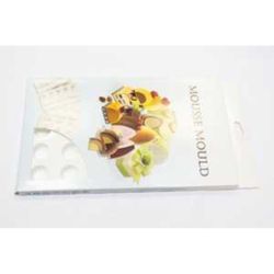 Форма кондитерская "Микро цилиндр" 35 ячеек 25*25*12 мм силикон P.L.