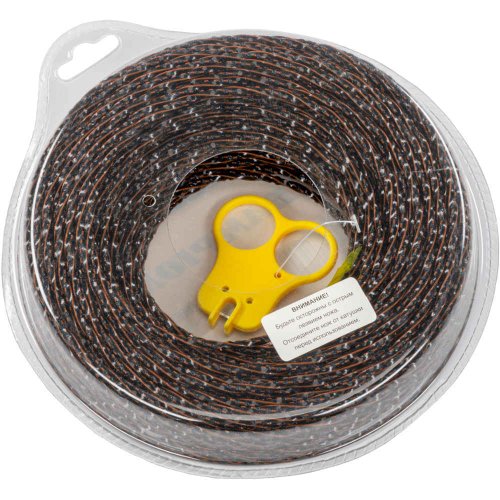 Леска CHAMPION Hurricane saw twist 3,3*49 м (зубчатая витая)+нож   C7089