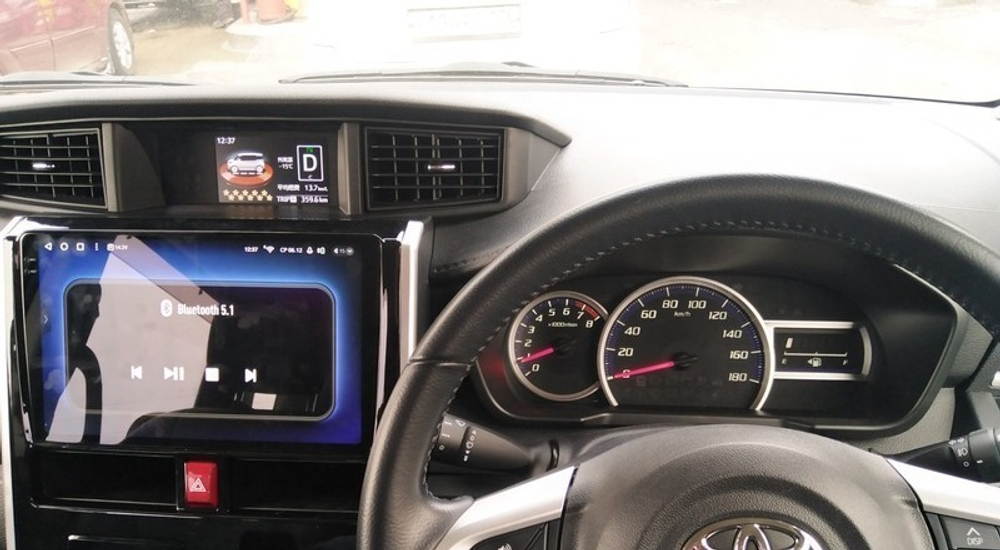 Магнитола для Toyota Tank, Roomy, Daihatsu Thor, Subaru Justy 2016-2020 (климат) - Teyes CC4-PRO монитор 10.36" 2K QLED на Android 13, Snapdragon 778G, AI, CarPlay, DSP, 4G SIM-слот